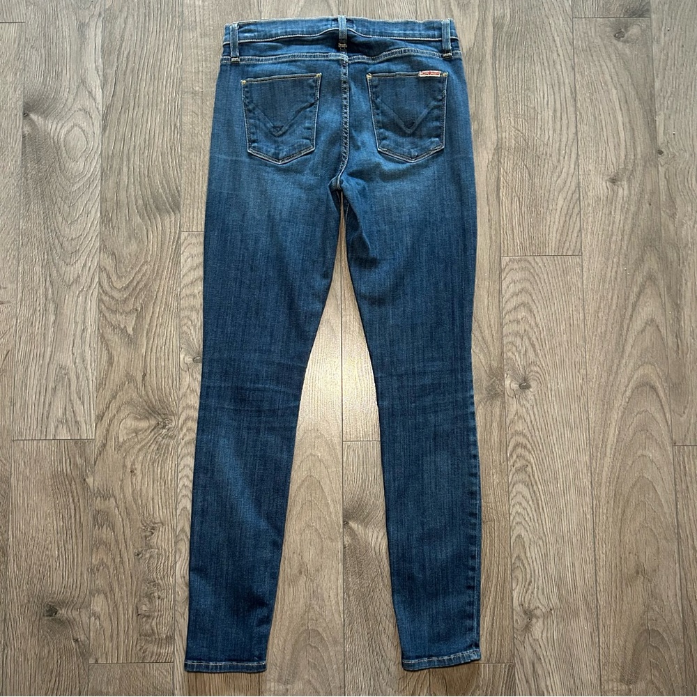 Hudson Jeans Nico Super Skinny Midrise Jean Mid / Dark Wash ‘Vera’ Size 27 - Picture 9 of 15